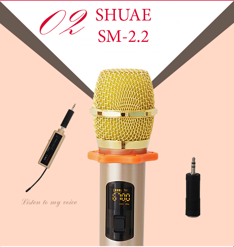 BỘ MICRO KHÔNG DÂY SUNRISE SM-2.2 LOẠI 2 MICRO