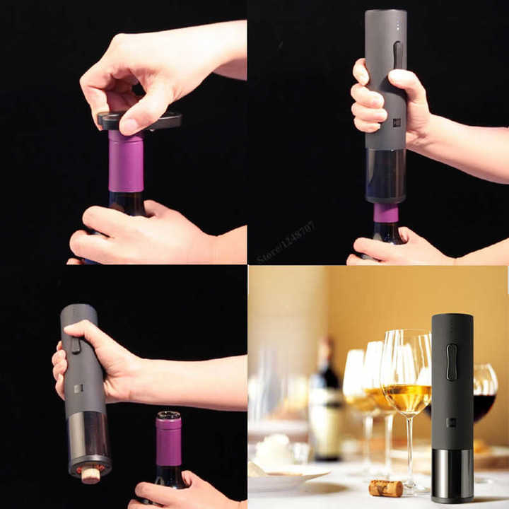 Máy mở nắp chai ruou vang tự động HES-008