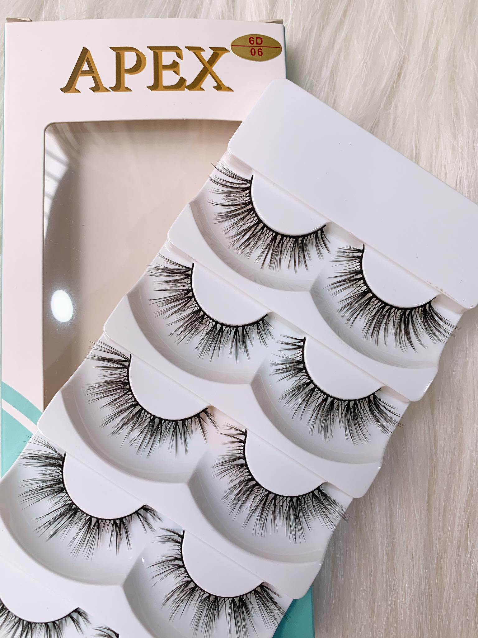 Lông mi giả APEX 6D đủ mã
