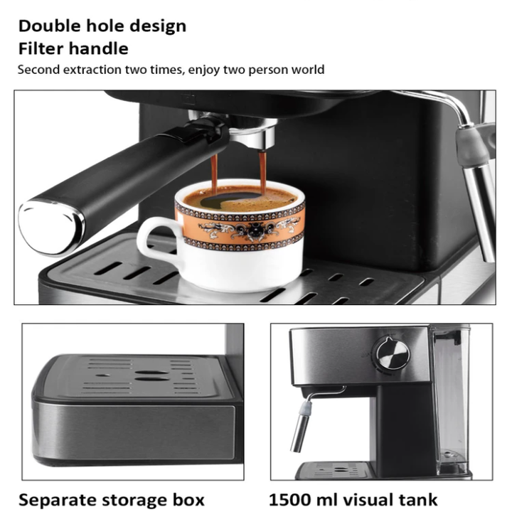 Coffee machine advanced DSP KA3028 850W-imports