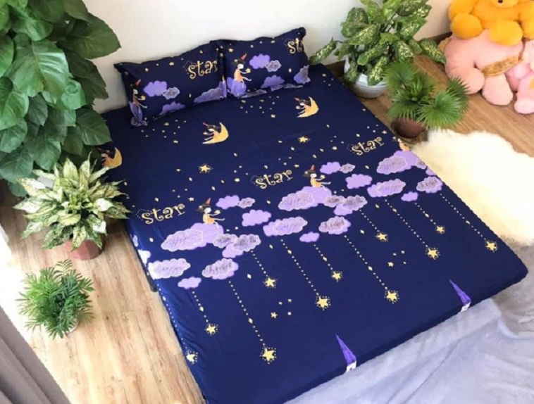 Set 3 Món Ga Gối Poly - Đủ Size