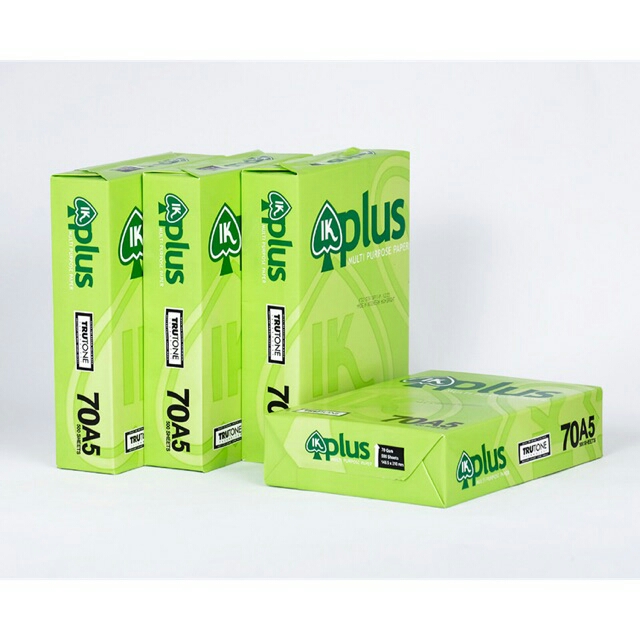 [RẺ VÔ ĐỊCH] 1 Ram Giấy in, giấy photo A5  IK Plus ĐL 70/gsm 500 tờ/ram