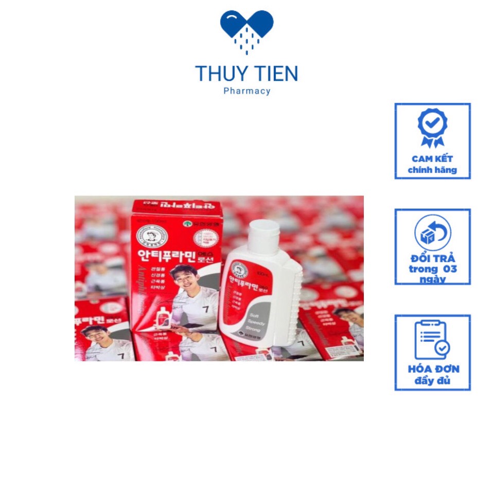 Dầu nóng lăn hàn quốc 100ml