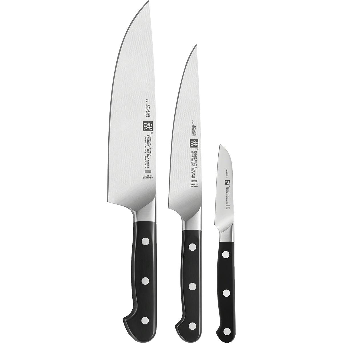 [Trả góp 0%] ZWILLING - Bộ dao làm bếp ZWILLING Pro - 3 món (B)