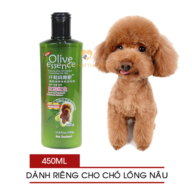 Sữa Tắm Olive Essence Dành Cho Chó Lông Nâu Đỏ - [Nông Trại Thú Cưng]
