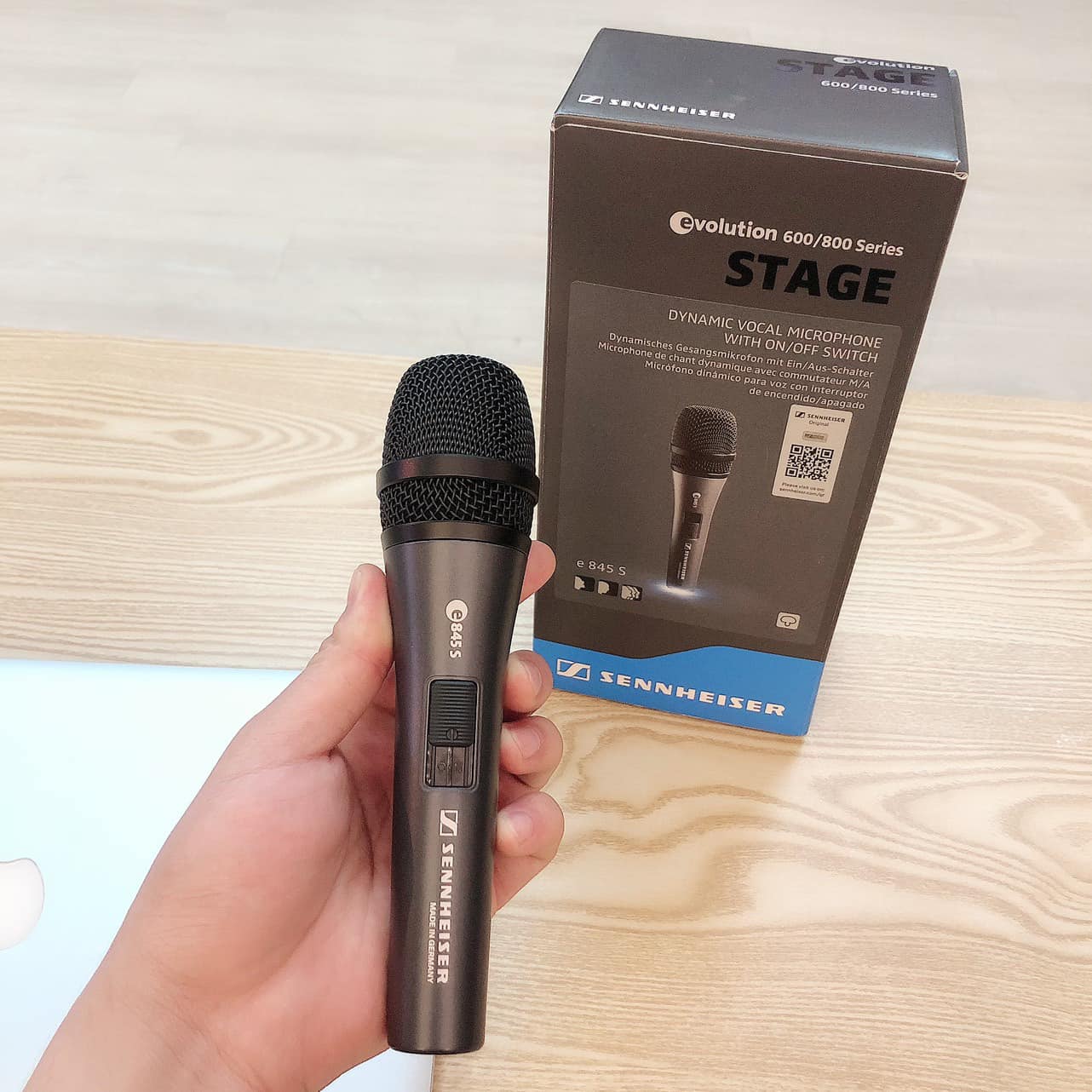 [HCM][Trả góp 0%]Micro Dynamic SENNHEISER E845S Vocal Microphone Chính hãng
