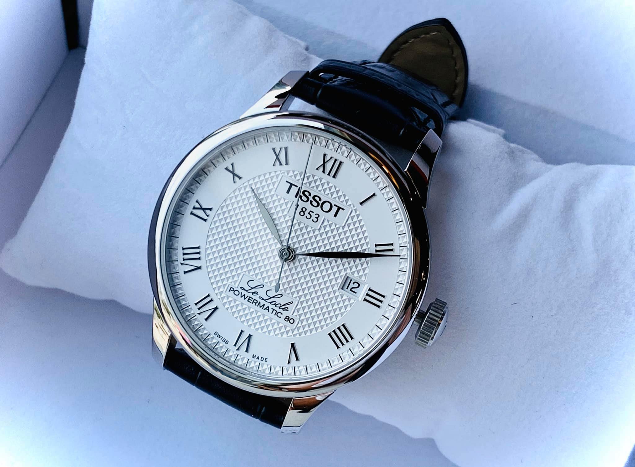 ĐỒNG HỒ NAM TISSOT LE LOCLE POWERMATIC 80 AUTOMATIC T006.407.16.033.00 - XỨNG TẦM ĐẲNG CẤP DOANH NHÂN