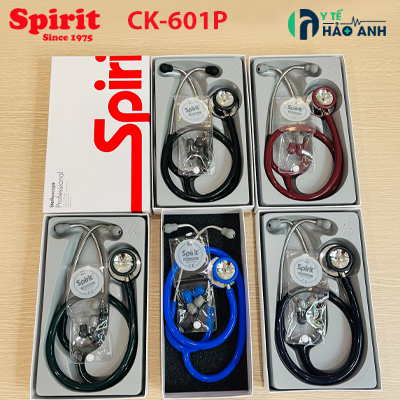 Ống nghe y tế 2 mặt Spirit Ck-601P nhiều màu