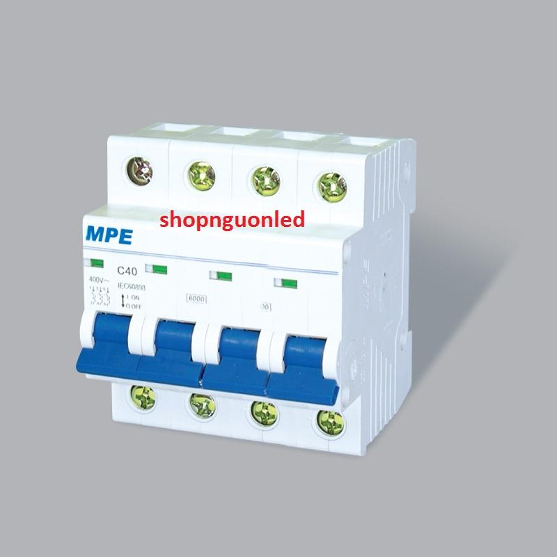Cầu dao tự động Aptomat 4 Cực (4P) MPE