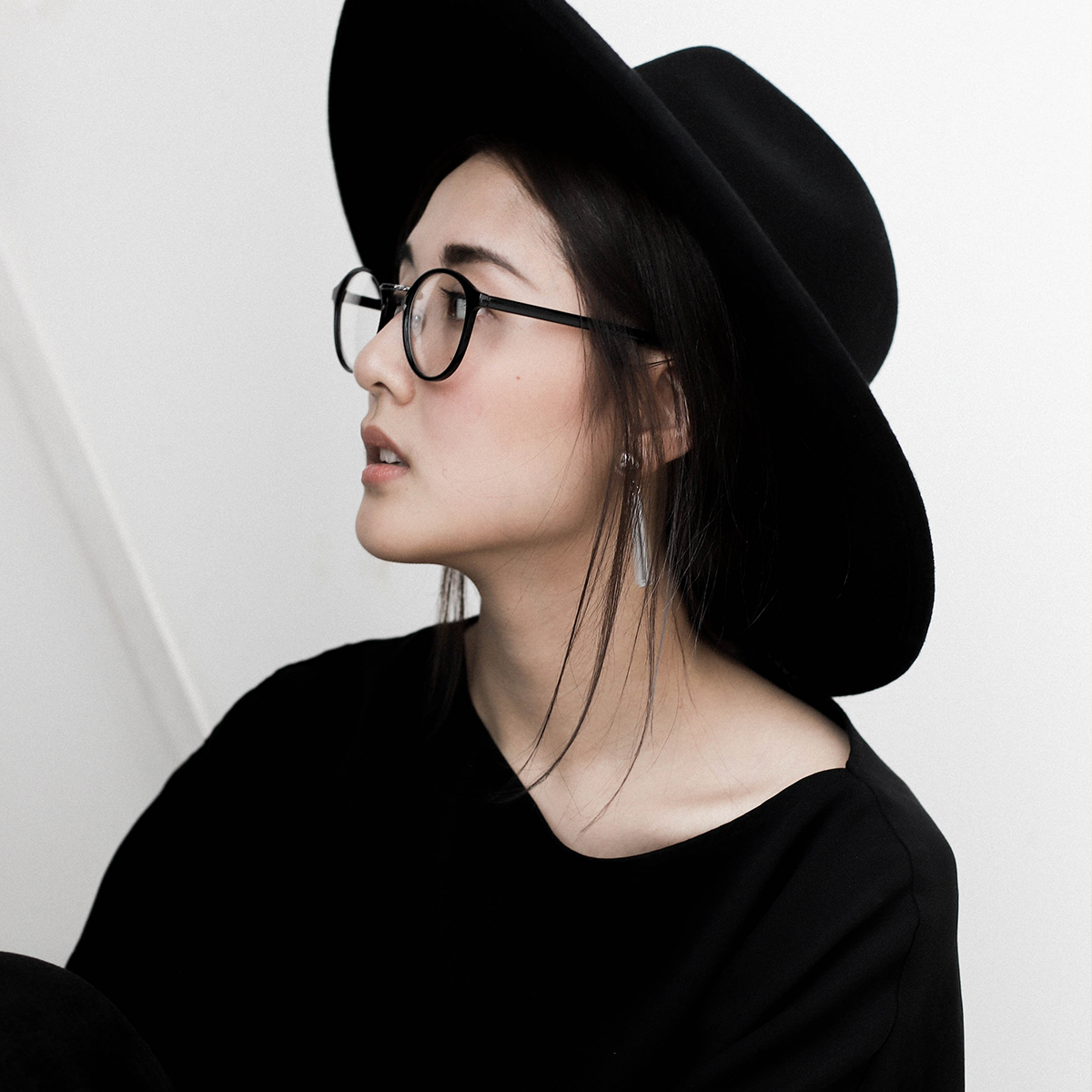 Mắt kính Nữ Floralpunk Haru Glasses
