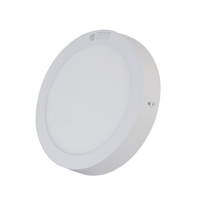Đèn LED ốp trần LN09 172/12W 6500K SS [viền dày]