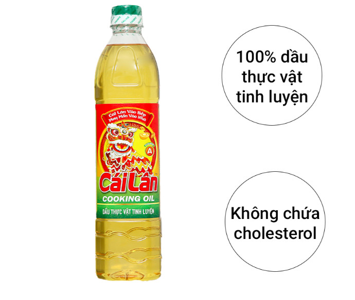 ( Combo 3 chai ) DẦU ĂN CÁI LÂN CHAI 1 LÍT