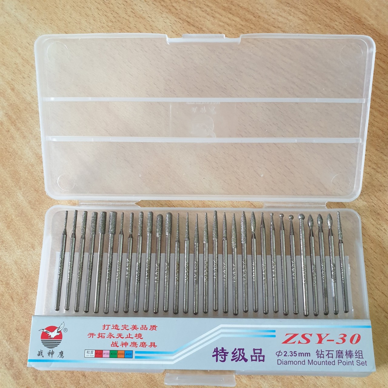 mũi mài khắc tỉa đá ngọc mã não cao cấp zsy - mũi mài kim cương cao cấp - mũi khắc đá - mũi khắc ngọc - mũi mài kính