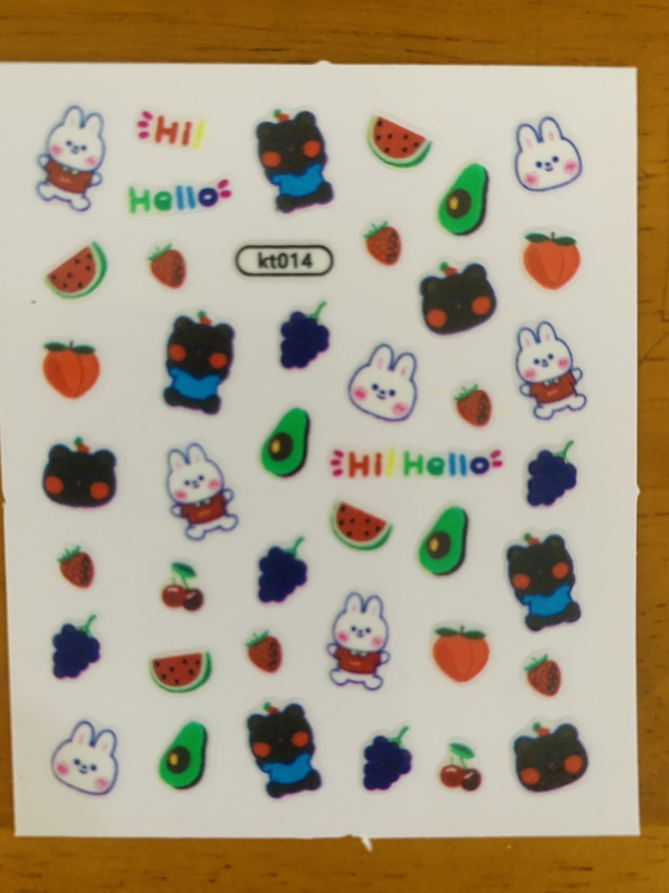 Sticker dán móng cho bé siêu đáng yêu