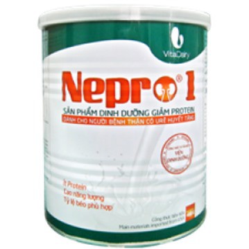 [CHÍNH HÃNG] Sữa Bột Vitadairy Nepro 1 - Hộp 900g (Giảm Protein; Dành cho người bệnh thận có URÊ huyết tăng)
