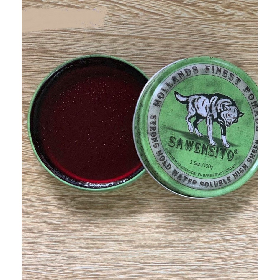Sáp Vuốt Tóc Nam SAWENSITO WOLF POMADE 100G Đủ 4 Màu