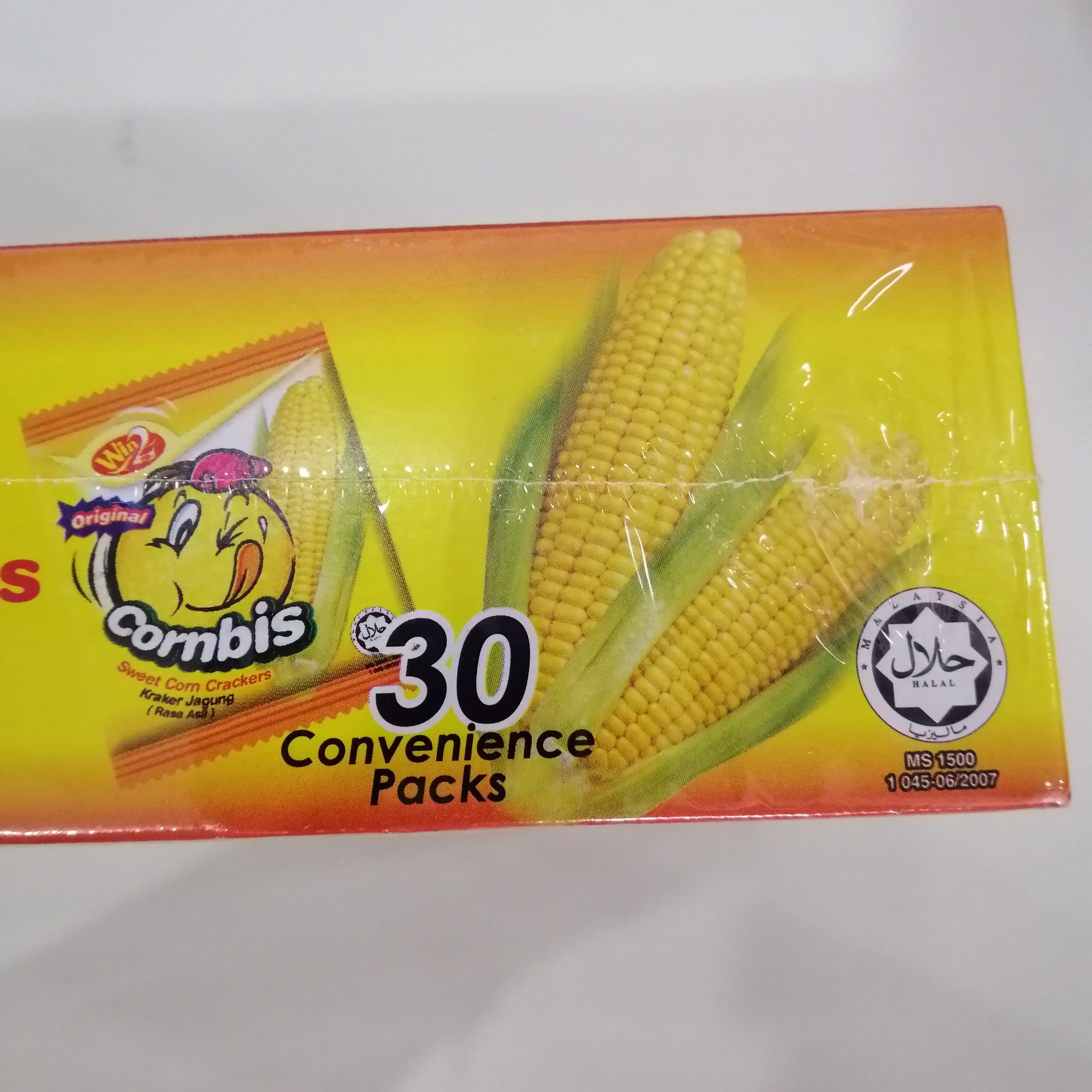 Bánh Bắp Win2 Cornbis Sweet Corn Crackers (Hộp 540g)