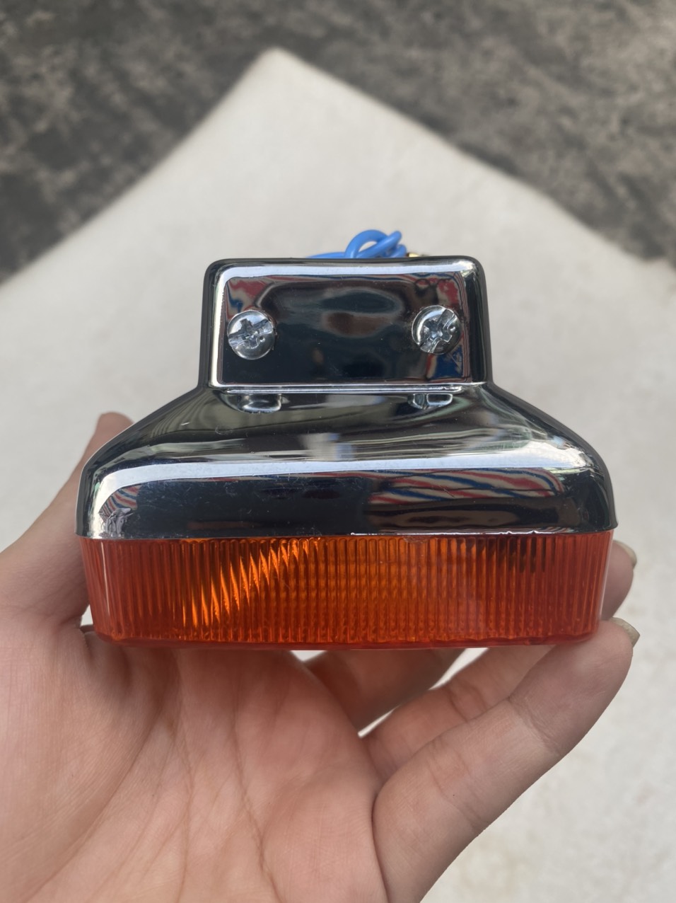 CẶP XI NHAN TRƯỚC XE CUB 82 - 84 - DD - DH - CUSTOM ( HÀNG ĐẸP )