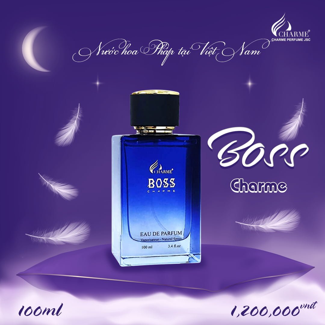 [Chính hãng ]Nước hoa Charme_Boss 100ml