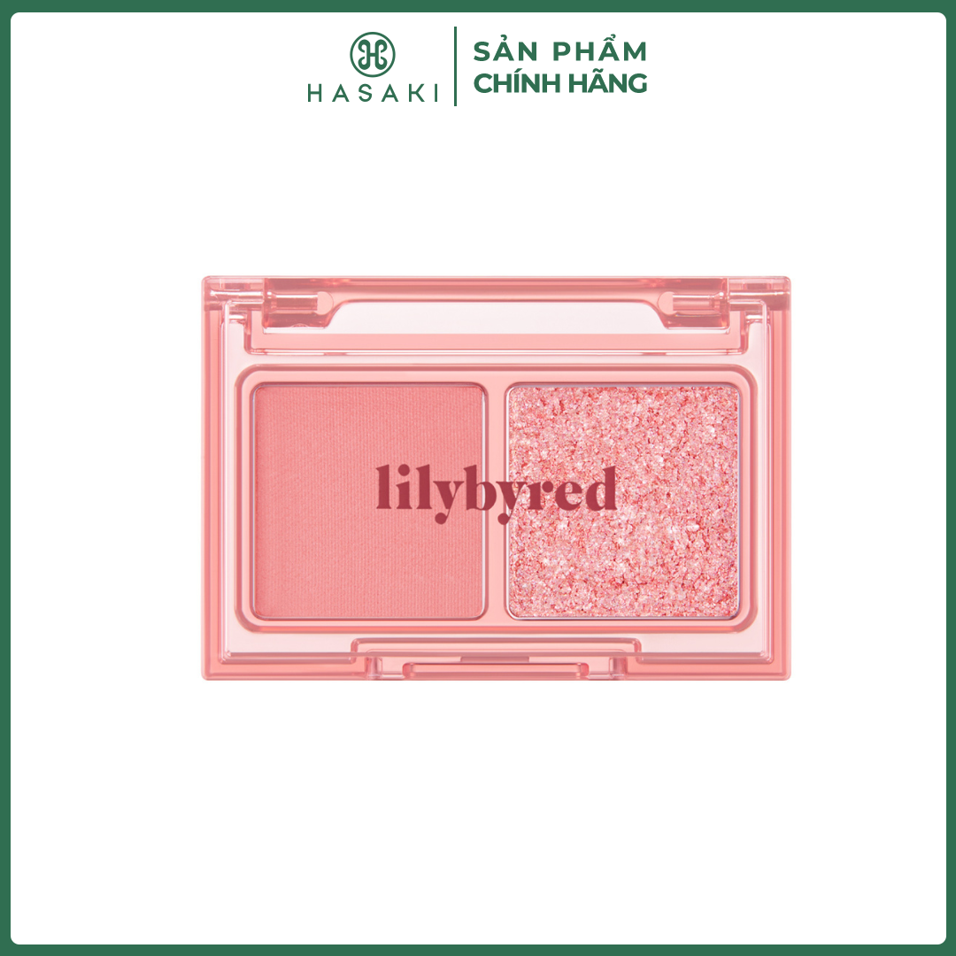 Bảng Phấn Mắt Lilybyred 2 Ô Hasaki Sản Phẩm Chính Hãng