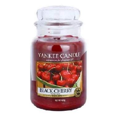 [HCM]Hũ nến thơm Black Cherry Yankee Candle YAN8255 (Size L 623g)