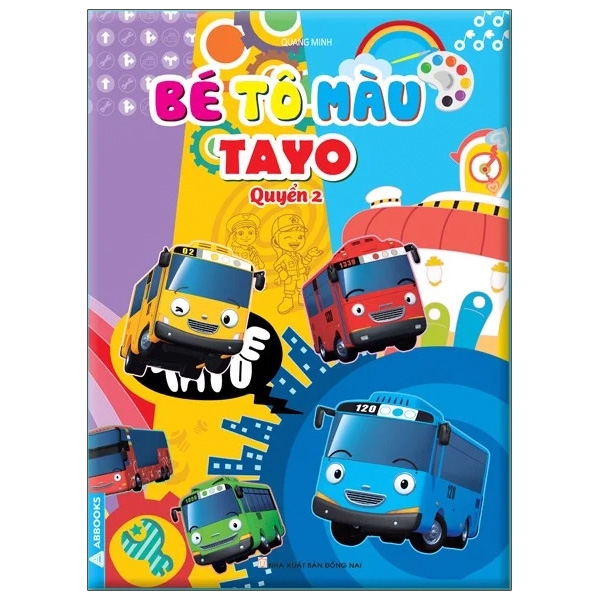 Fahasa - bé tô màu tayo - quyển 2