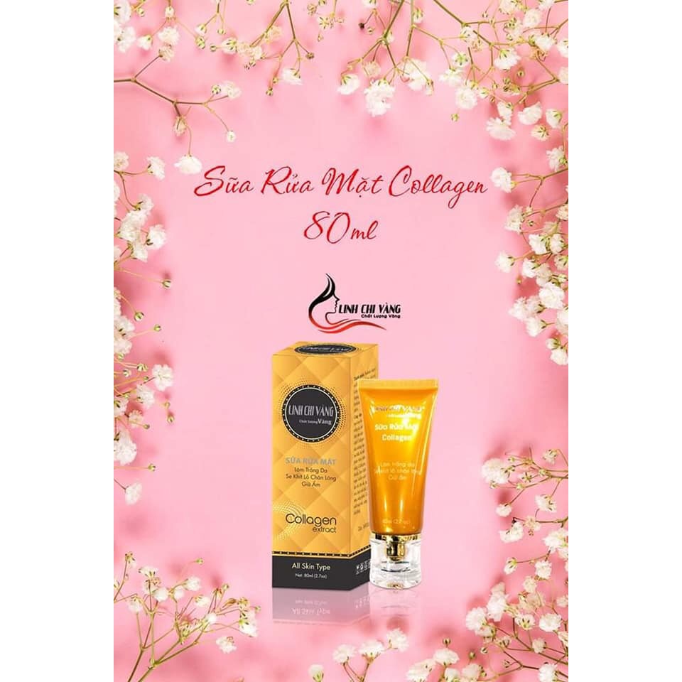 [HCM]SỮA RỬA MẶT LINH CHI VÀNG vip