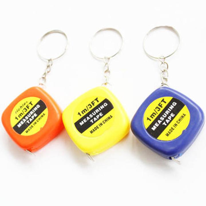 Móc khoá mini thước cuộn 1M