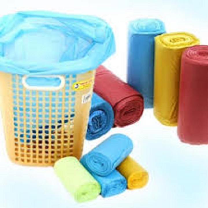 Túi đựng rác 3 màu 4 size 3 cuộn 1kg/đại đại 2 cuộn