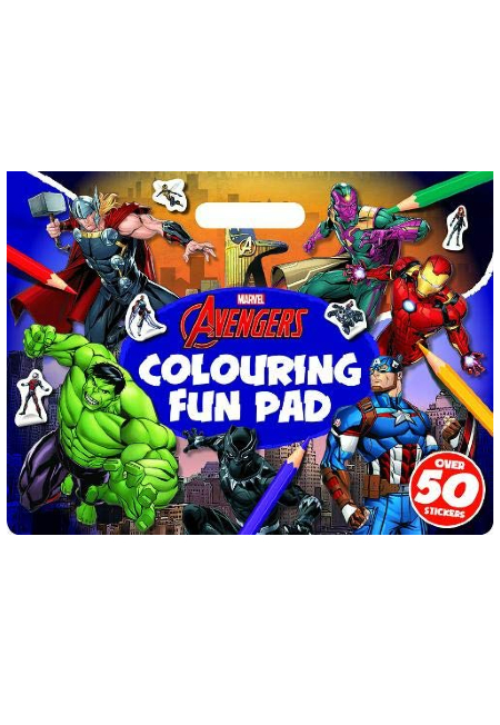 Marvel Avengers: Colouring Fun Pad