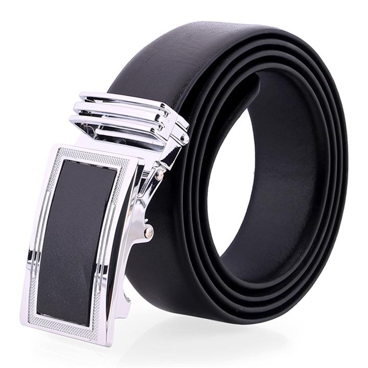 Thắt lưng nam da bò màu đen HK4111