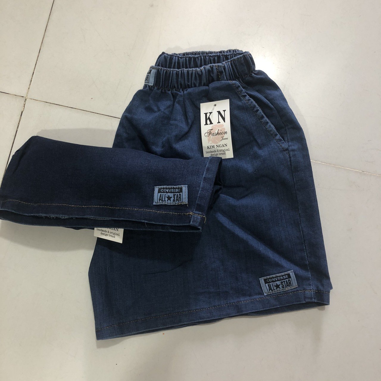 quần đùi nữ quần đùi jean nữ lưng thun