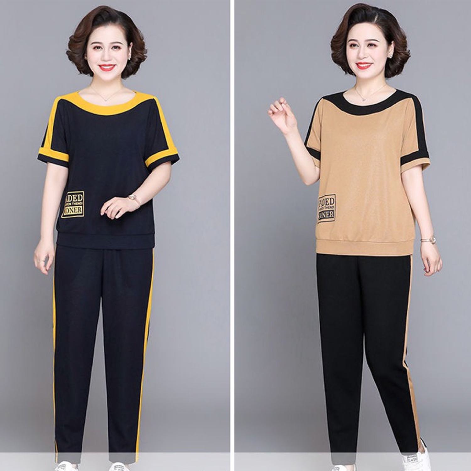 [FreeshipMAX] Đồ bộ trung niên mặc nhà  cho bà cho mẹ