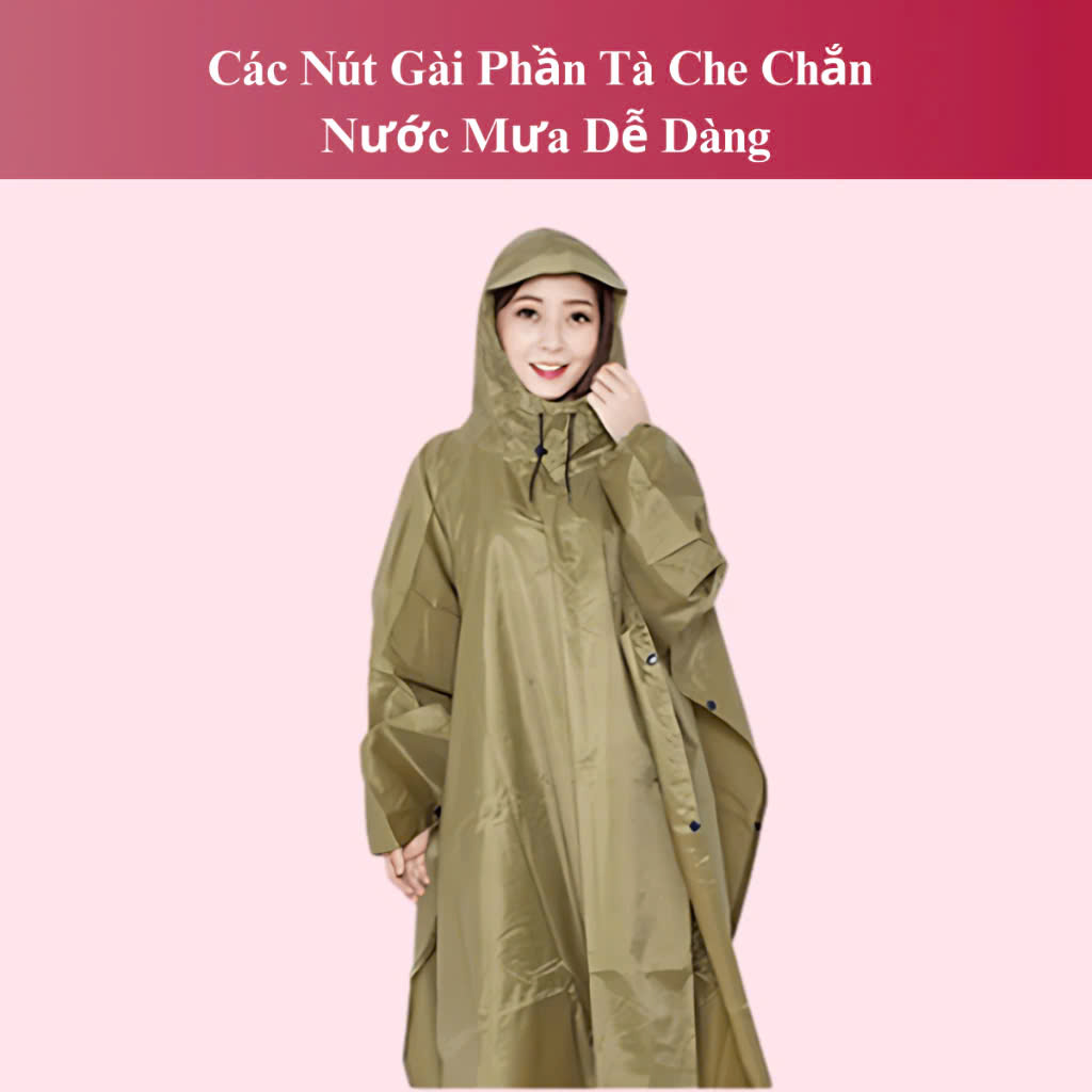 Áo Mưa Cánh Dơi Cao Cấp Màu