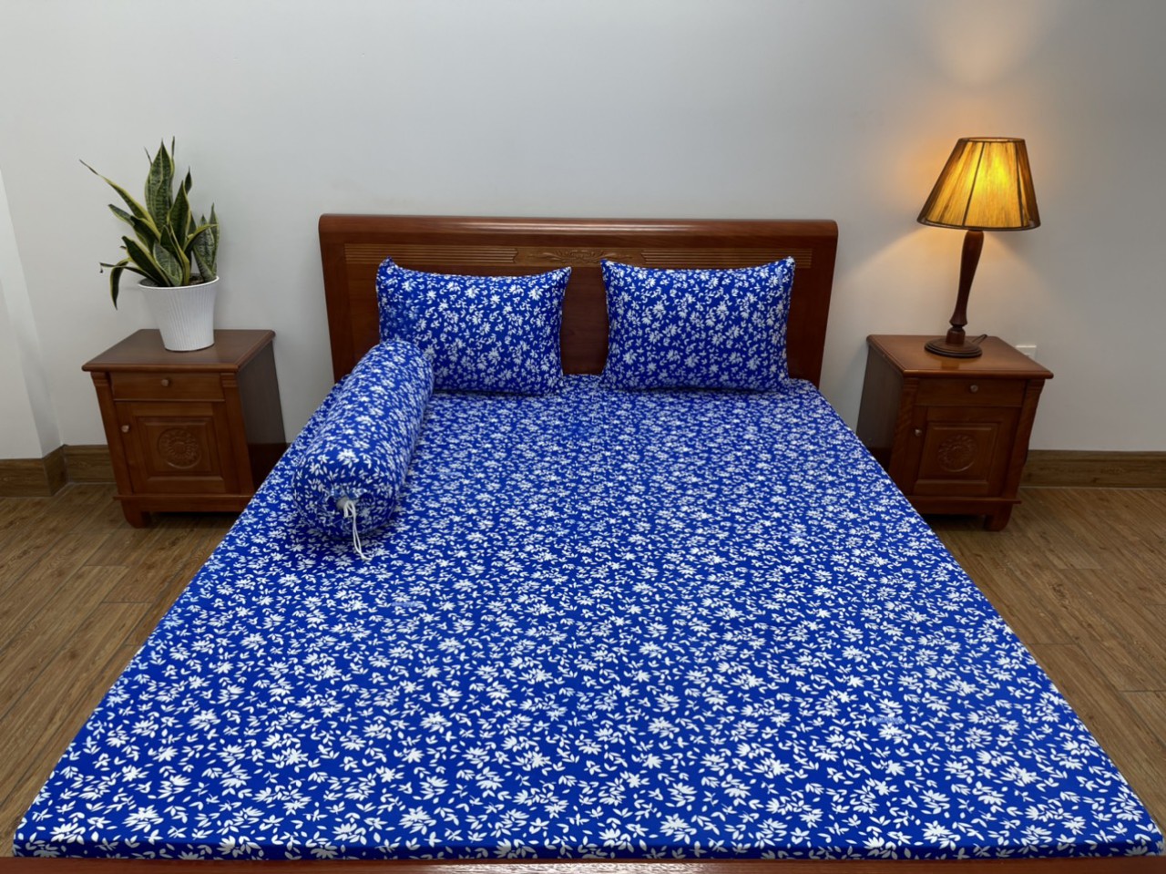 {1.6m*2m nệm 30cm/ 1.8*2m -30cm }Ga lẻ thun lạnh Hàn Quốc không áo gối