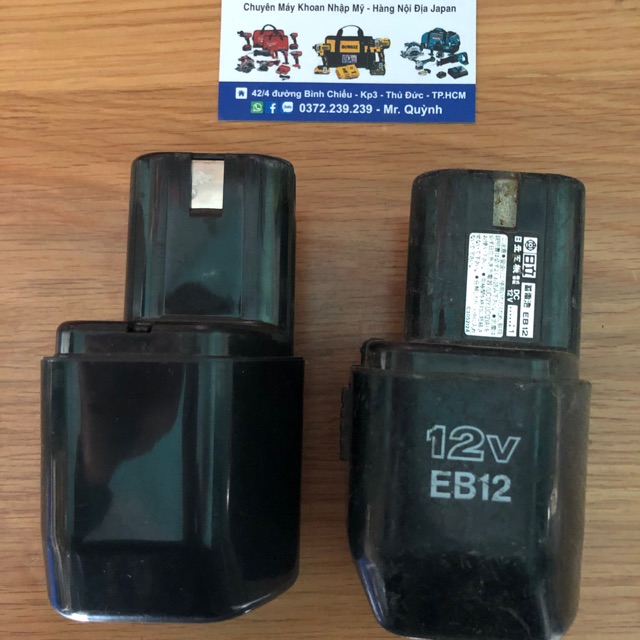 [HCM]Pin hitachi 12 v đóng mới 4ah