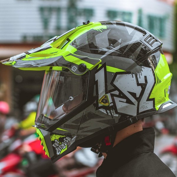 Mũ bảo hiểm fullface dual sport ls2 mx436 – 2 kính