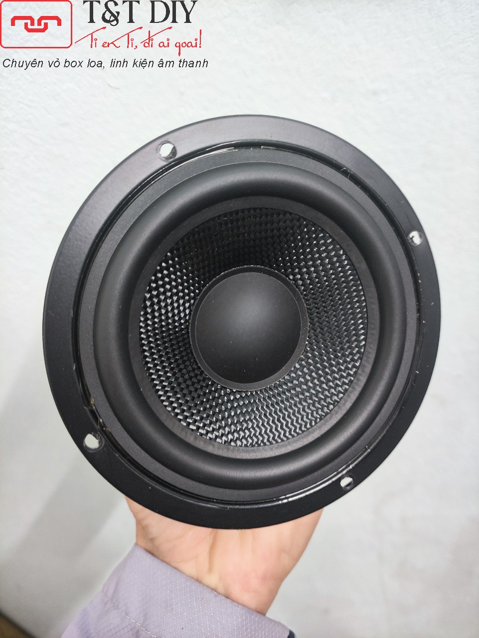 Củ loa mid bass màng carbon 4inch 8ohm 25w