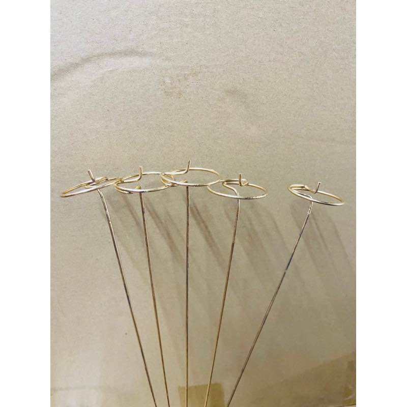 Cắm Nhang Khoanh 34Cm, Cây Cắm Nhang Vòng Inox - Thiết Cứng Cáp, Dễ Sử Dụng | MTA-MART
