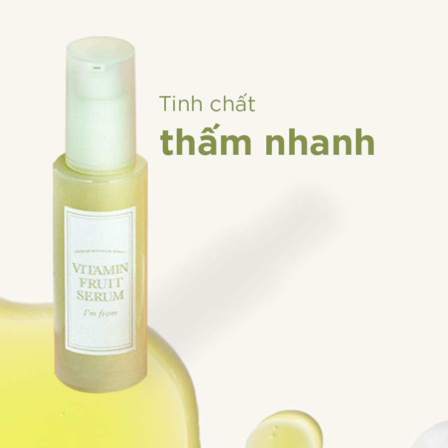 Tinh chất làm sáng mịn da I'm from vitamin fruit serum 30ml