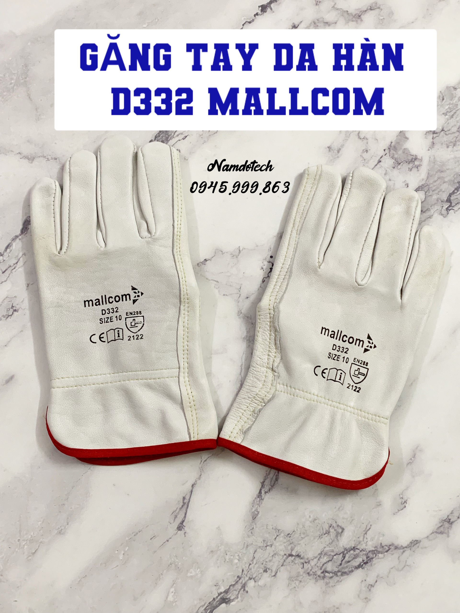 GĂNG TAY DA DÊ MỀM DỄ THAO TÁC D332 MALLCOM