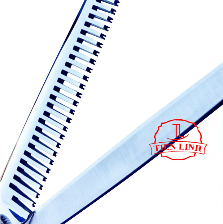 Combo 2 kéo cắt tóc và tỉa tóc VS loại tốt + Áo choàng cắt tóc
