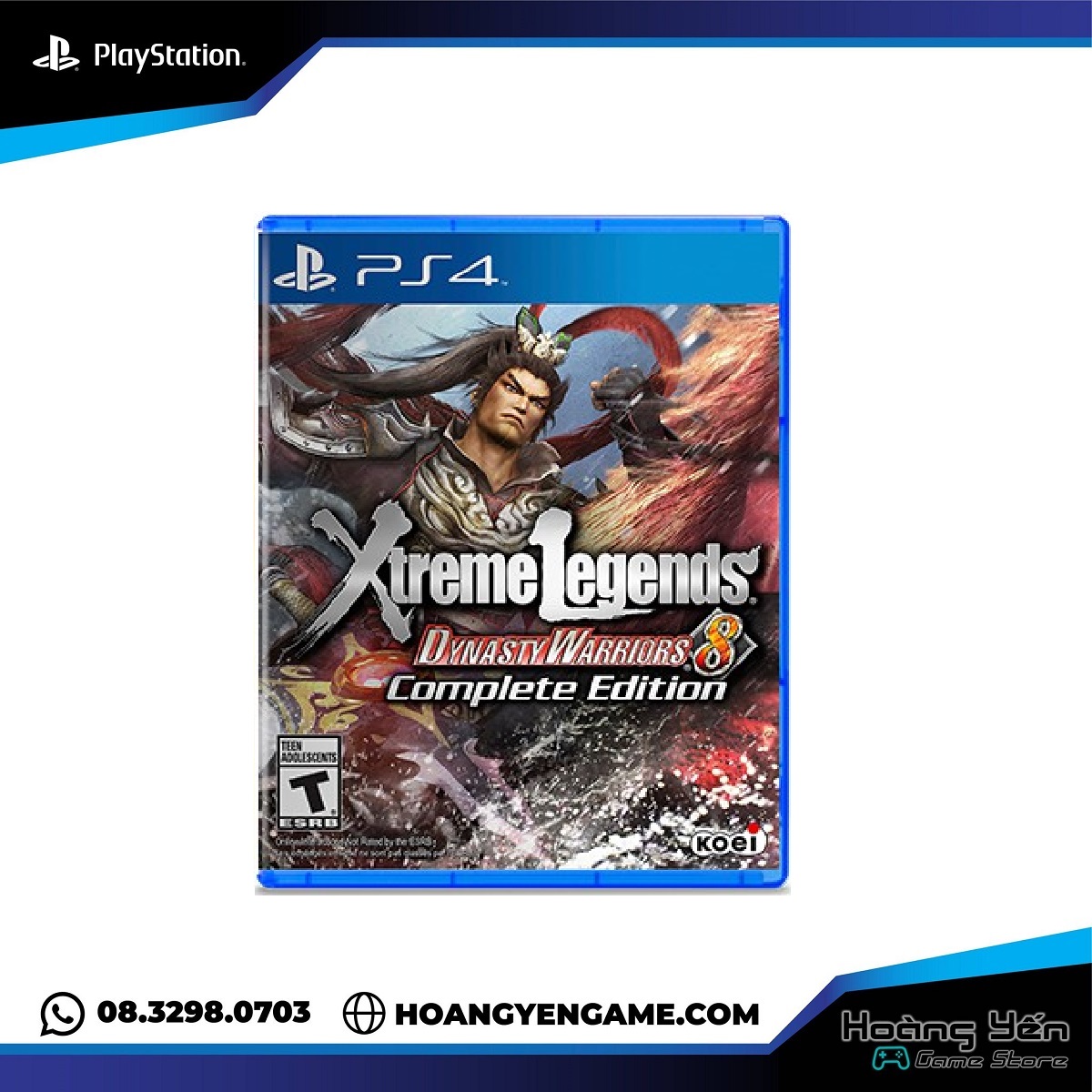 [HCM]Đĩa game Dynasty warriors 8 Etreme Legends Complete Edition PS4