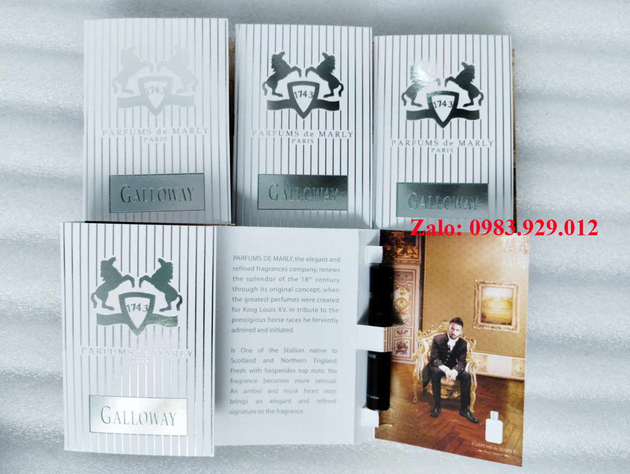 Mẫu thử Nước hoa nam Parfums De Marly Galloway