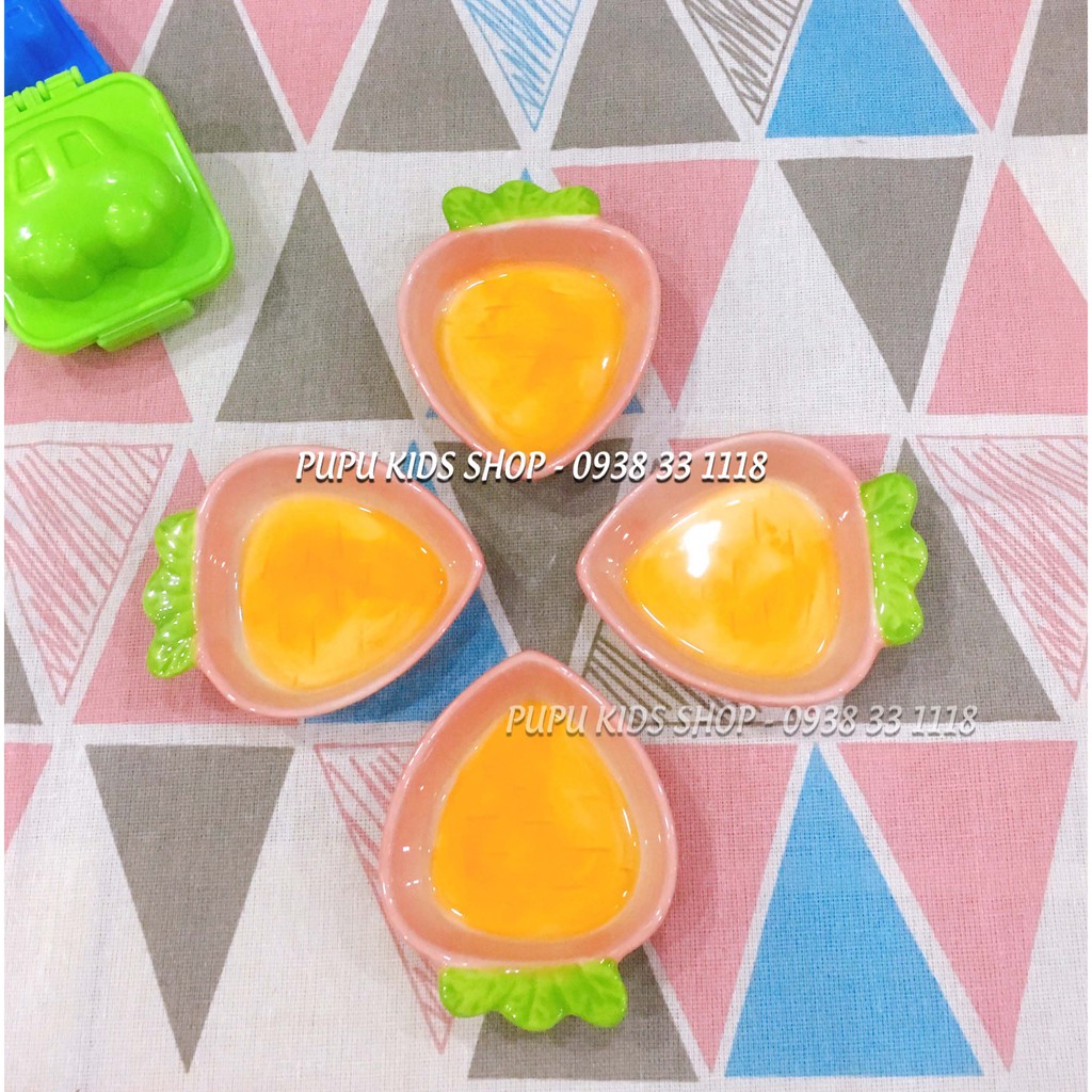 Bát ăn dặm Cà Rốt Mini PUPU KIDS SHOP