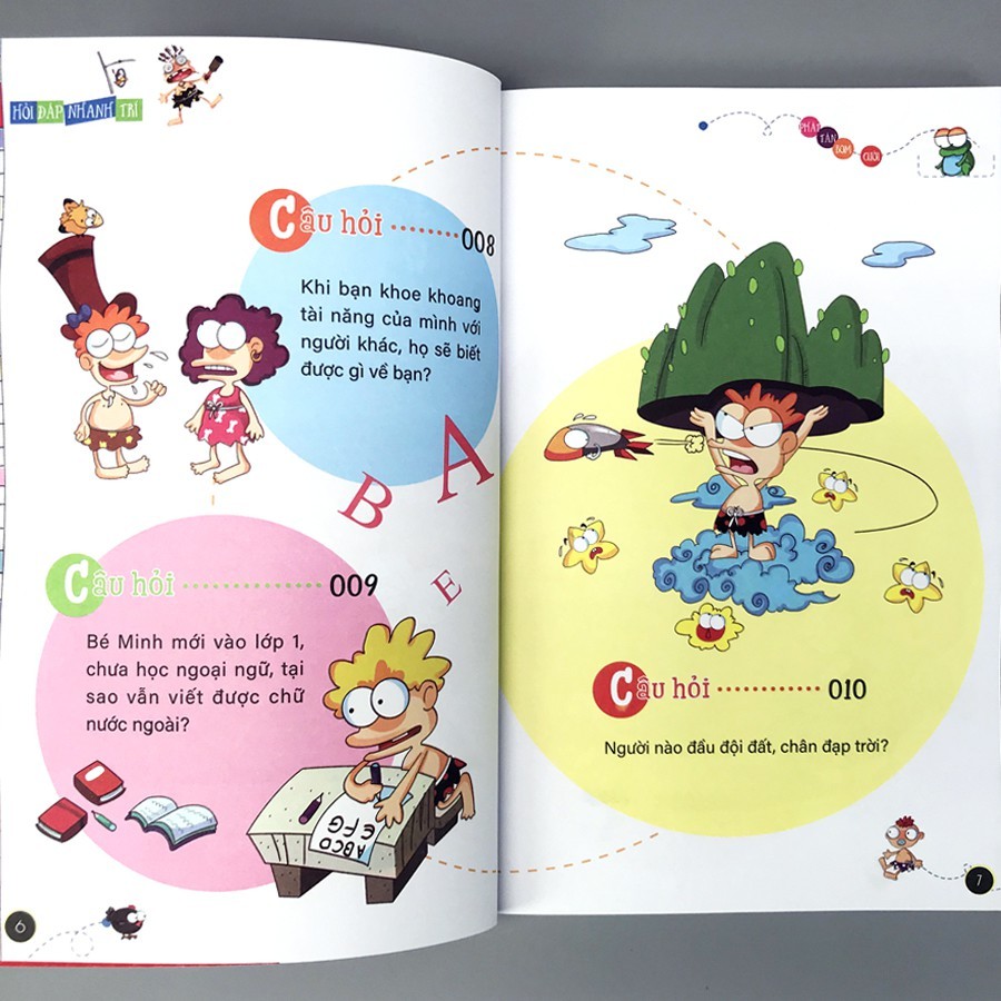 Hỏi đáp nhanh trí - Phát tán bom cười