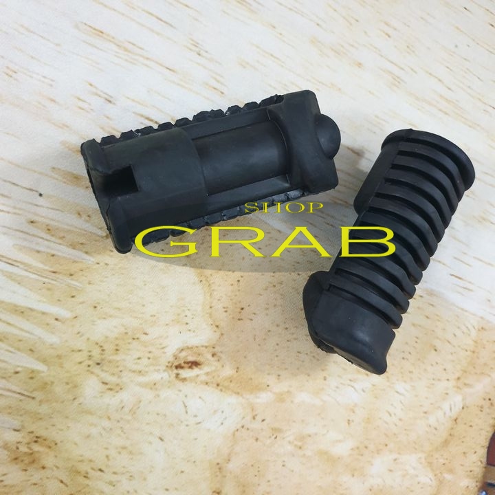 Cao su gác chân giữa xe DREAM - Wave VÂN NGANG (1997-2006)