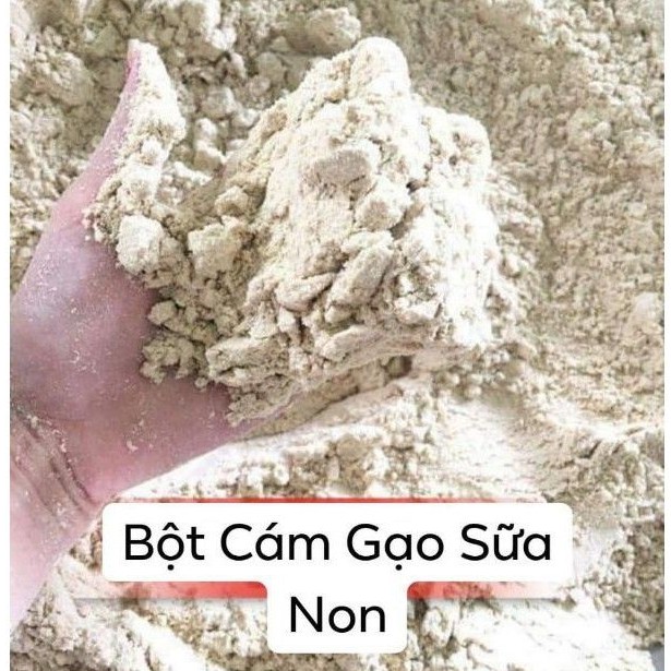 Cám gạo sữa non tẩy da chết, dưỡng da trắng mịn 1kg