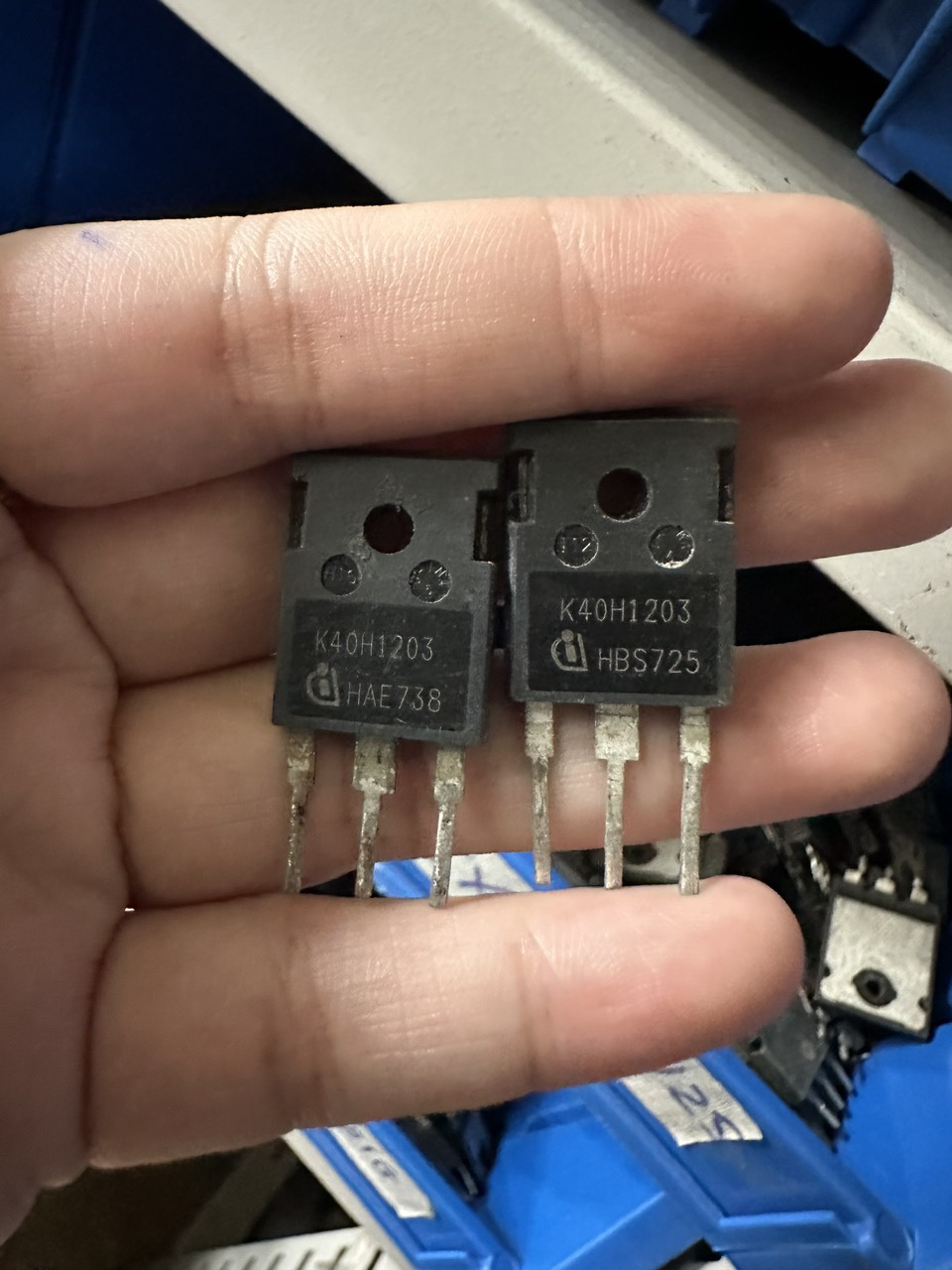 IGBT K40H1203 40N1203 40A 1200V (Tháo máy)
