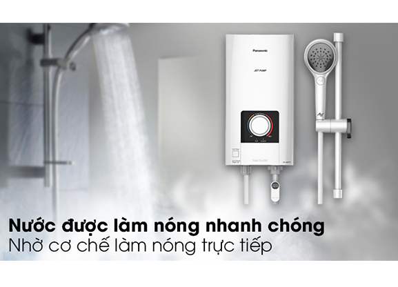 [HCM]Máy nước nóng Panasonic DH-4NTP1VM (BƠM TRỢ LỰC)
